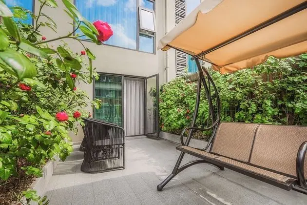 Deluxe Oda, 2 Çift Kişilik Yatak, Balkon