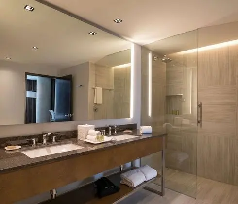 Oda, 1 En Büyük (King) Boy Yatak, Engellilere Uygun (Mobility & Hearing, Roll-in Shower)