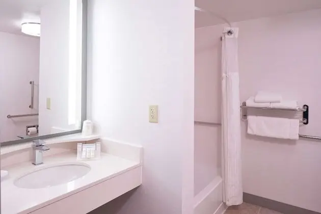 Oda, 1 En Büyük (King) Boy Yatak, Engellilere Uygun, Küvet