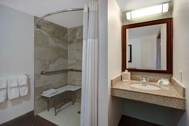 Oda, 1 En Büyük (King) Boy Yatak, Engellilere Uygun (Roll-In Shower)