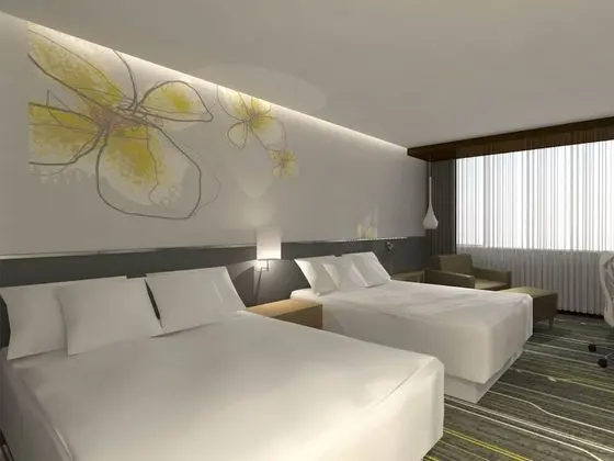 İki Ayrı Yataklı Oda, 2 Tek Kişilik Yatak, Şehir Manzaralı (High Floor)