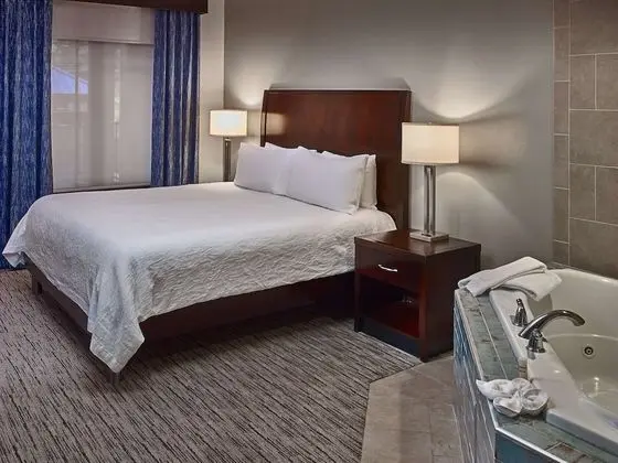 Single King Bed, Fireplace, Whirlpool, Balcony