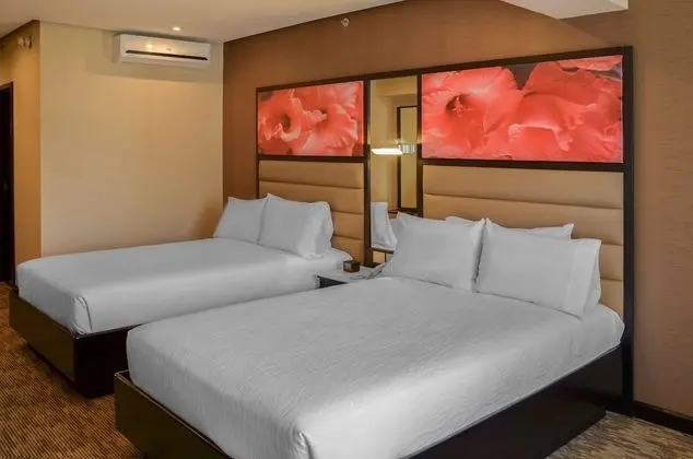 Oda, 2 Çift Kişilik Yatak, Şehir Manzaralı