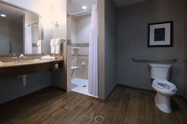 Oda, 1 En Büyük (King) Boy Yatak, Engellilere Uygun (Roll In Shower)