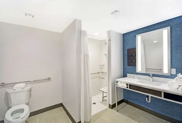 Oda, 1 En Büyük (King) Boy Yatak, Engellilere Uygun (Mobility, Roll-In Shower)