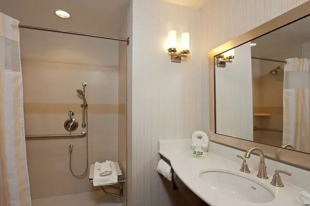 Oda, 1 En Büyük (King) Boy Yatak, Engellilere Uygun (Mobility & Hearing, Roll-in Shower)