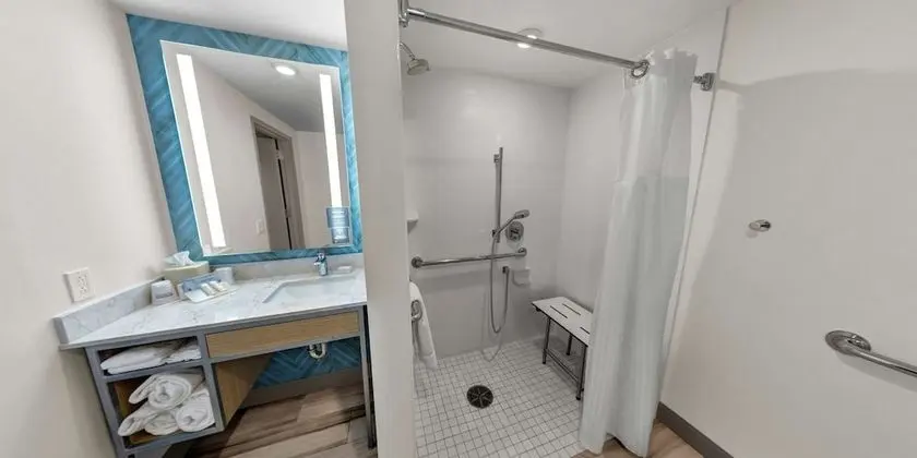 Oda, 1 En Büyük (King) Boy Yatak, Engellilere Uygun (Roll In Shower)