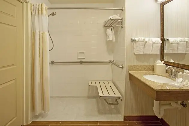 Oda, 1 En Büyük (King) Boy Yatak, Engellilere Uygun (Mobility & Hearing, Roll-In Shower)