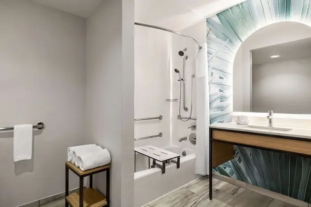 Süit, 2 Büyük (Queen) Boy Yatak, Engellilere Uygun, Küvet (1 Bedroom with Sofabed)