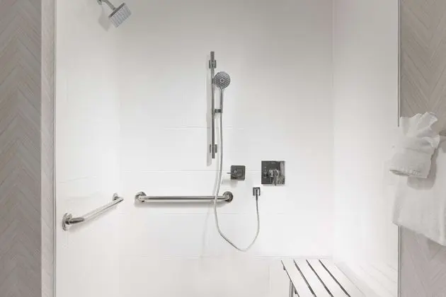 Oda, 1 En Büyük (King) Boy Yatak, Engellilere Uygun, Sigara İçilmez (Roll-in Shower)