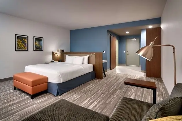 Oda, 1 En Büyük (King) Boy Yatak, Engellilere Uygun (Roll-In Shower)