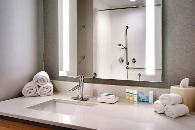 Oda, 1 En Büyük (King) Boy Yatak, Engellilere Uygun (Roll-In Shower)