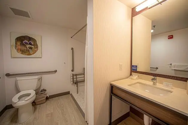 Oda, 2 Büyük (Queen) Boy Yatak, Engellilere Uygun (Mobility & Hearing, Roll-In Shower)