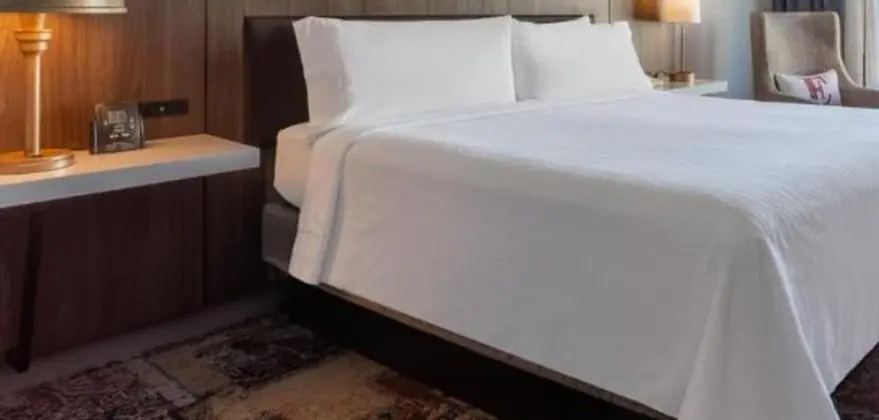 One Queen Bed, Roll In Shower