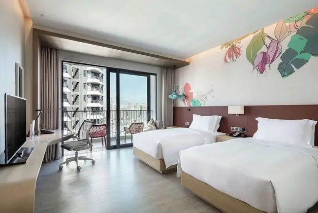 Oda, 2 Tek Kişilik Yatak, Balkon