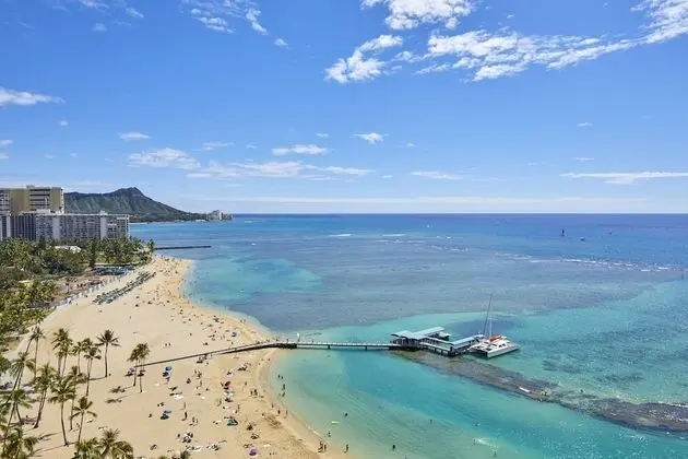 Oda, 2 Çift Kişilik Yatak, Engellilere Uygun, Küvet (Oceanfront)