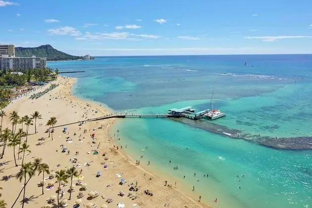 Oda, 2 Çift Kişilik Yatak, Engellilere Uygun, Küvet (Oceanfront)