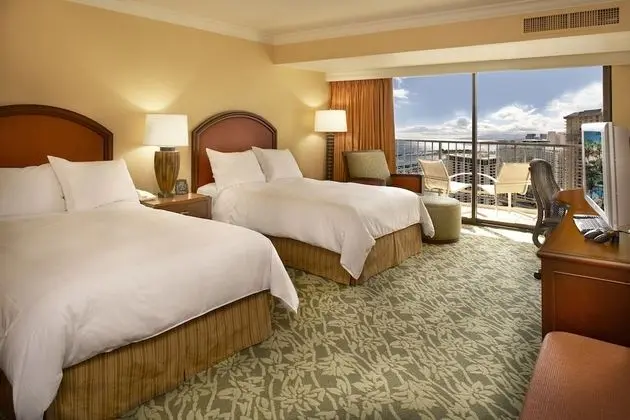 Oda, 2 Çift Kişilik Yatak, Resort Manzaralı