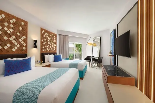 Premium Oda, 2 Büyük (Queen) Boy Yatak, Bahçe Manzaralı (Swim Out | Enclave)
