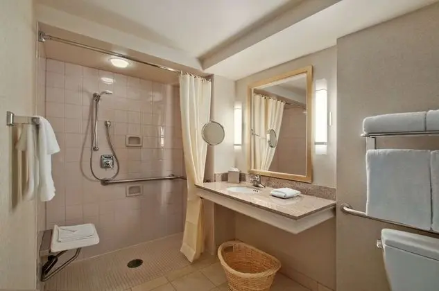 Oda, 1 En Büyük (King) Boy Yatak, Engellilere Uygun (Roll-In Shower)