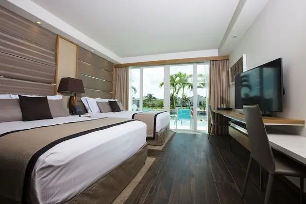 Deluxe Oda, 2 Büyük (Queen) Boy Yatak, Balkon, Lagün Manzaralı