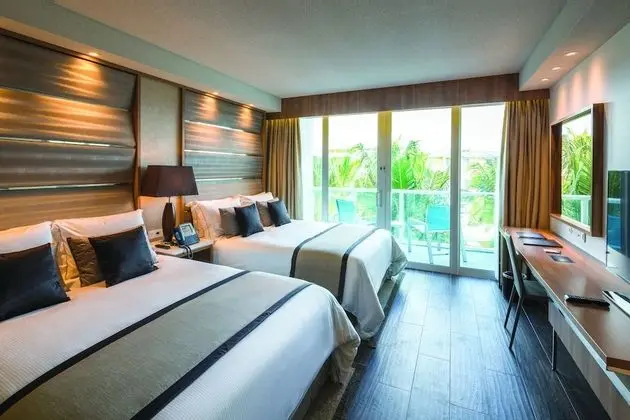 Deluxe Oda, 2 Büyük (Queen) Boy Yatak, Balkon, Lagün Manzaralı