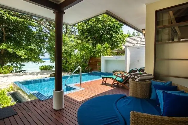 Deluxe Villa, 1 En Büyük (King) Boy Yatak, Kişiye Özel Havuzlu, Denize Sıfır