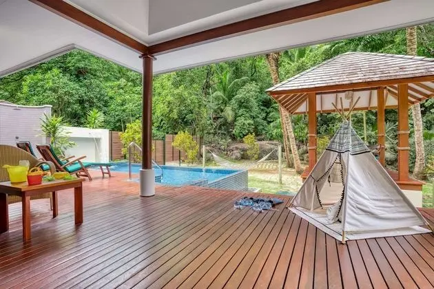 Villa, Birden Çok Yatak (Two Connecting Sanctuary Pool Villas)