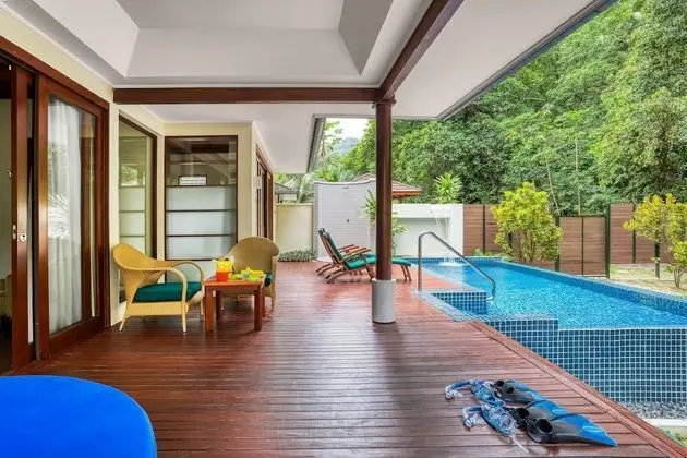 Villa, Birden Çok Yatak (Two Connecting Sanctuary Pool Villas)