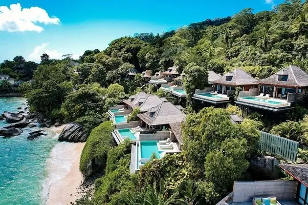 Grand Villa, 1 En Büyük (King) Boy Yatak, Okyanus Manzaralı (Pool)