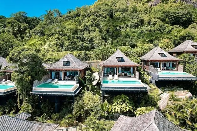 Grand Villa, 1 En Büyük (King) Boy Yatak, Okyanus Manzaralı (Pool)