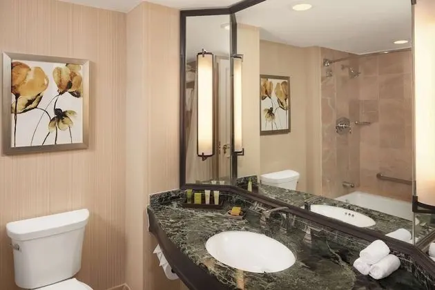 One King Bed, Roll In Shower