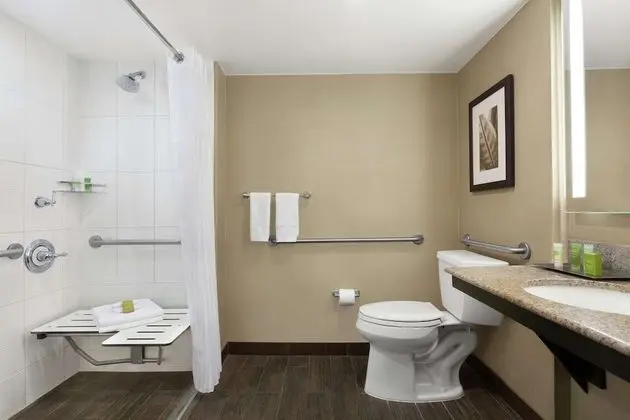 Oda, 1 En Büyük (King) Boy Yatak, Engellilere Uygun (Roll-In Shower)