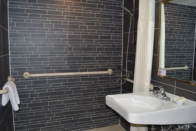 Oda, 1 En Büyük (King) Boy Yatak, Engellilere Uygun (Roll-in Shower)