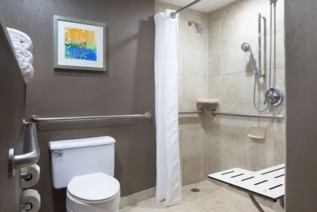 Oda, 1 En Büyük (King) Boy Yatak, Engellilere Uygun (Roll-in Shower)