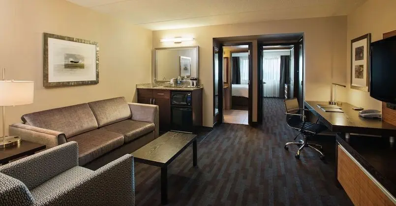 2 DOUBLE BEDS 1 BEDROOM EXECUTIVE LEVEL SUITE