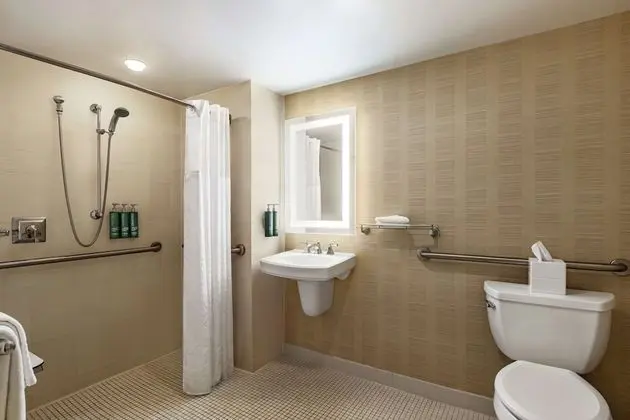 Oda, 1 En Büyük (King) Boy Yatak, Engellilere Uygun (Mobility/Hearing, Roll-in Shower)