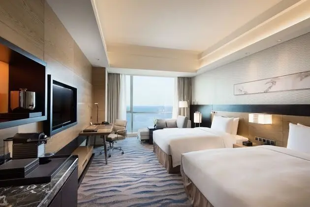 Deluxe İki Ayrı Yataklı Oda, Deniz Manzaralı (High Floor)