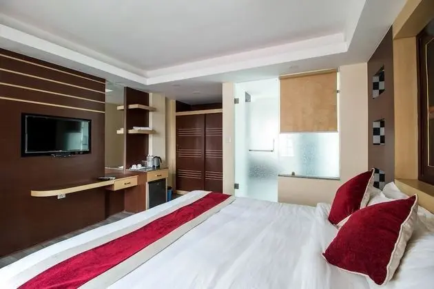 Deluxe Tek Büyük Yataklı Oda, Banyolu/Duşlu, Şehir Manzaralı