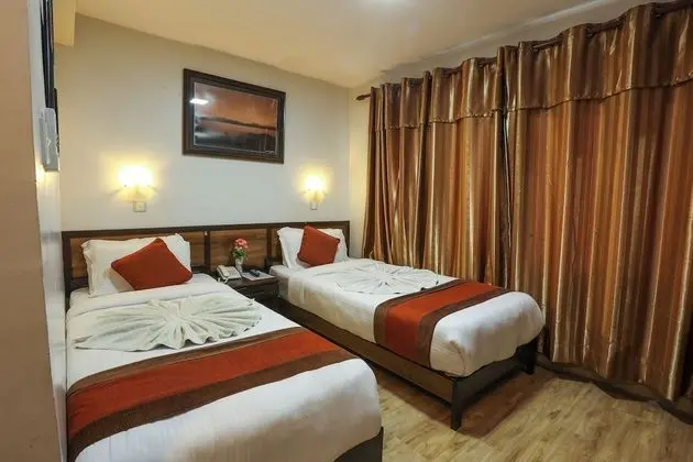 Deluxe İki Ayrı Yataklı Oda, 2 Tek Kişilik Yatak, Tepe Manzaralı