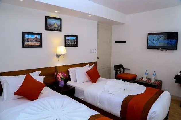 Deluxe İki Ayrı Yataklı Oda, 2 Tek Kişilik Yatak, Tepe Manzaralı