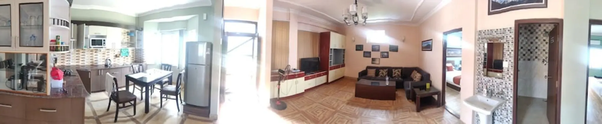 Deluxe Apart Daire, 1 Büyük (Queen) Boy Yatak, Şehir Manzaralı