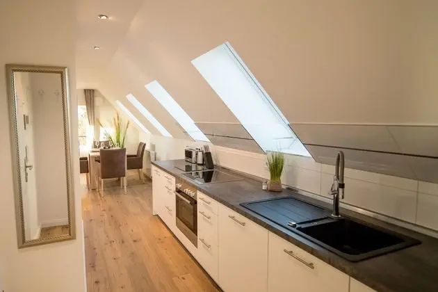 Apart Daire, 1 Yatak Odası, Balkon, Bahçe Manzaralı
