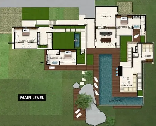 Villa, 3 Yatak Odası, Kişiye Özel Havuzlu, Deniz Manzaralı