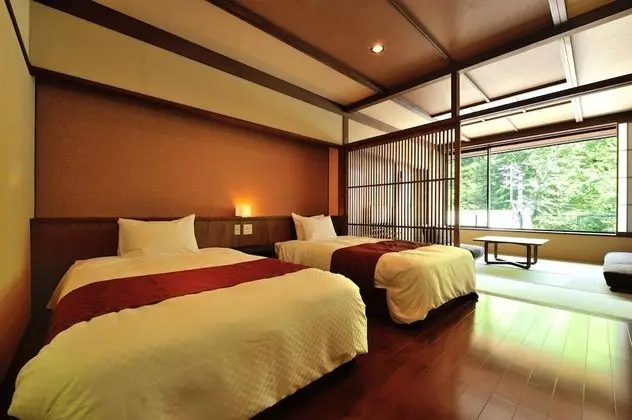 Traditional Oda (Deluxe, Tatami area, Open-Air Bath)
