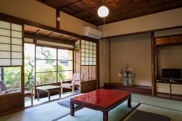 Traditional Dört Kişilik Oda, Bahçe Manzaralı (Japanese Style, UME)