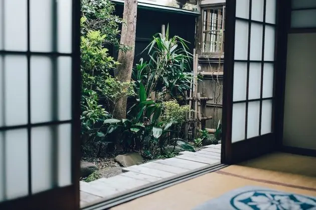 Traditional Dört Kişilik Oda, Bahçe Manzaralı (Japanese Style, UME)