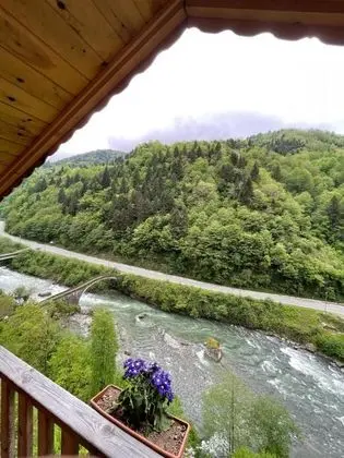 Bungalow, Dere ve Orman Manzaralı, Jakuzili ve Balkonlu