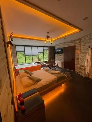 Suite, Dere ve Orman Manzaralı, Şömineli ve Jakuzili