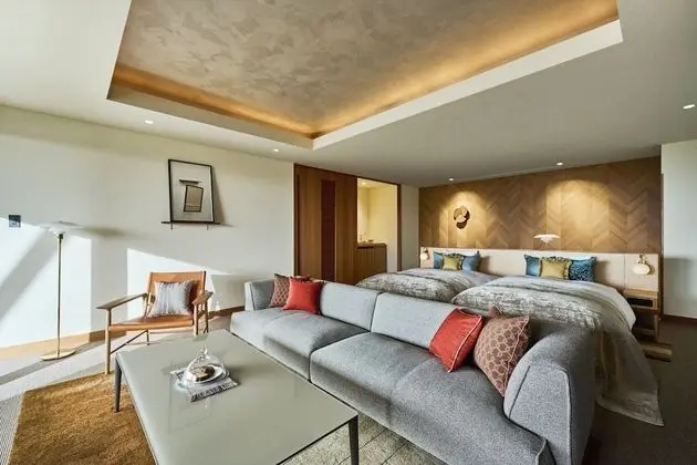 Deluxe İki Ayrı Yataklı Oda, Sigara İçilmez (Forest View, Private Hot Spring)